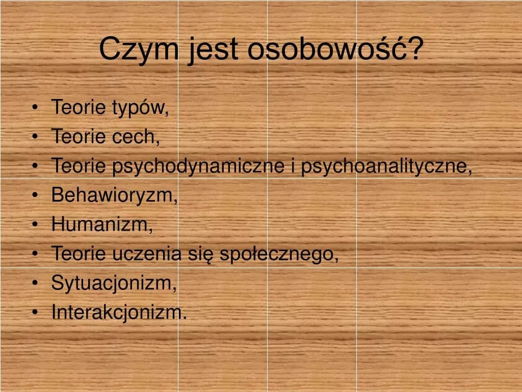Czym jest osobowość? Zrozumienie jej wpływu na nasze życie